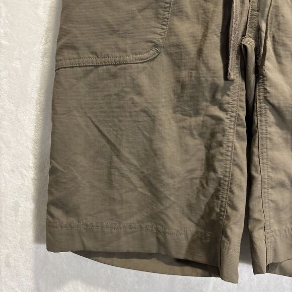 The North Face Roll-Up ARRF Shorts Women's 2 Long Green Nylon Hiking Outdoors - Picture 4 of 16